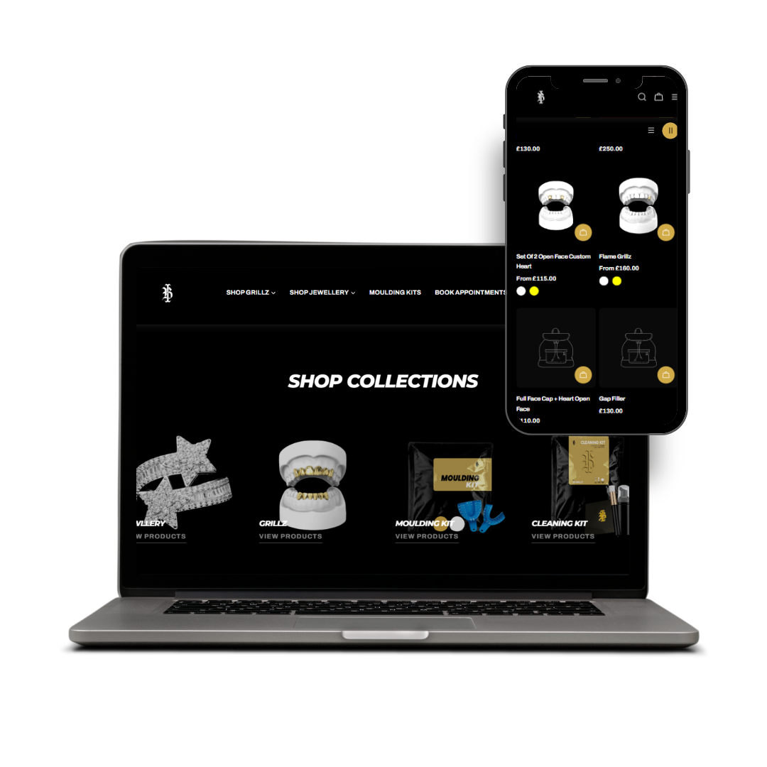 ICE Bank Jewellers website preview