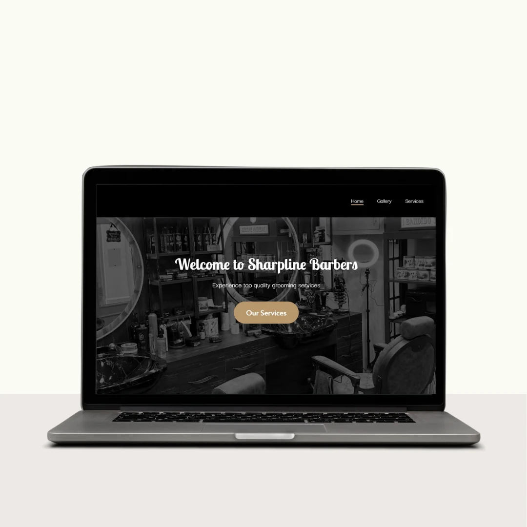 Sharpline barber website